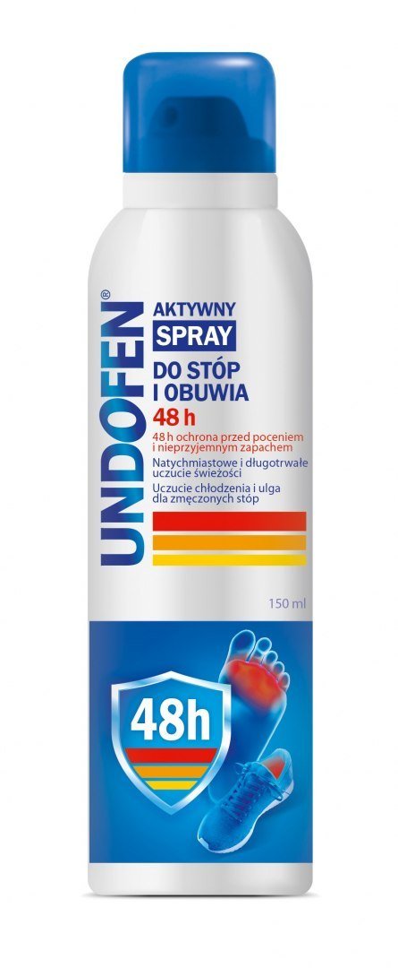 PERRIGO POLAND SP. Z O.O. PERRIGO POLAND SP Z O.O Undofen Aktywny Spray do stóp i obuwia 48h 150 ml