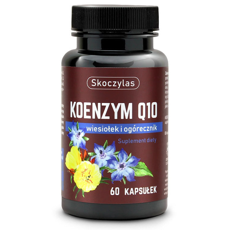 Skoczylas Koenzym Q10 Wiesiołek i Ogórecznik (60 kaps) Skoczylas SKO-032