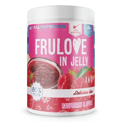 Allnutrition, frużelina Frulove jabłko i malina, 1 kg