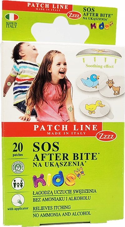 Plastry Na Ukąszenia Dziecięce Łagodzące Swędzenie