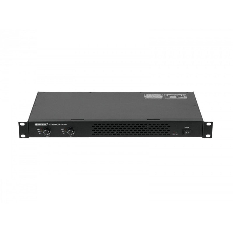 Omnitronic XDA-1002 Class D Końcówka mocy, wzmacniacz 10451635