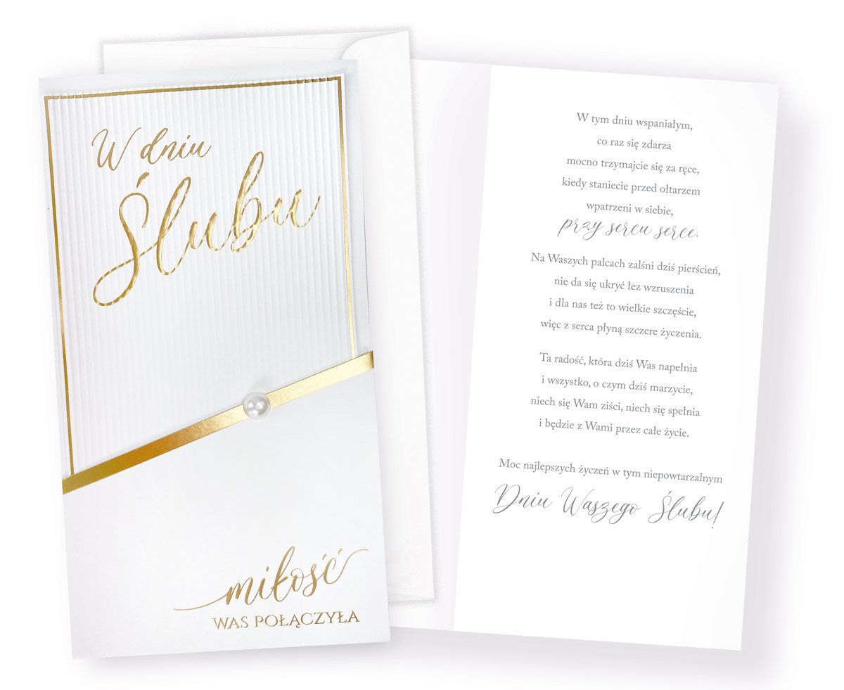 Karnet PM Ślub - Kukartka