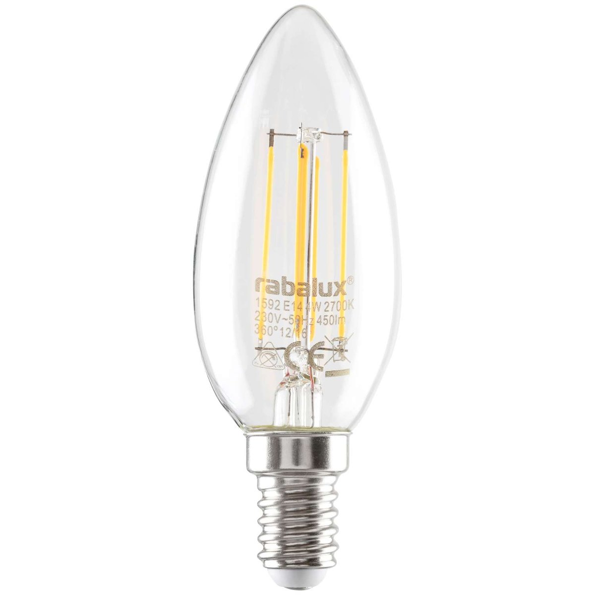 Rabalux Filament LED E14 4W barwa neutralna 4000K 1692 1692