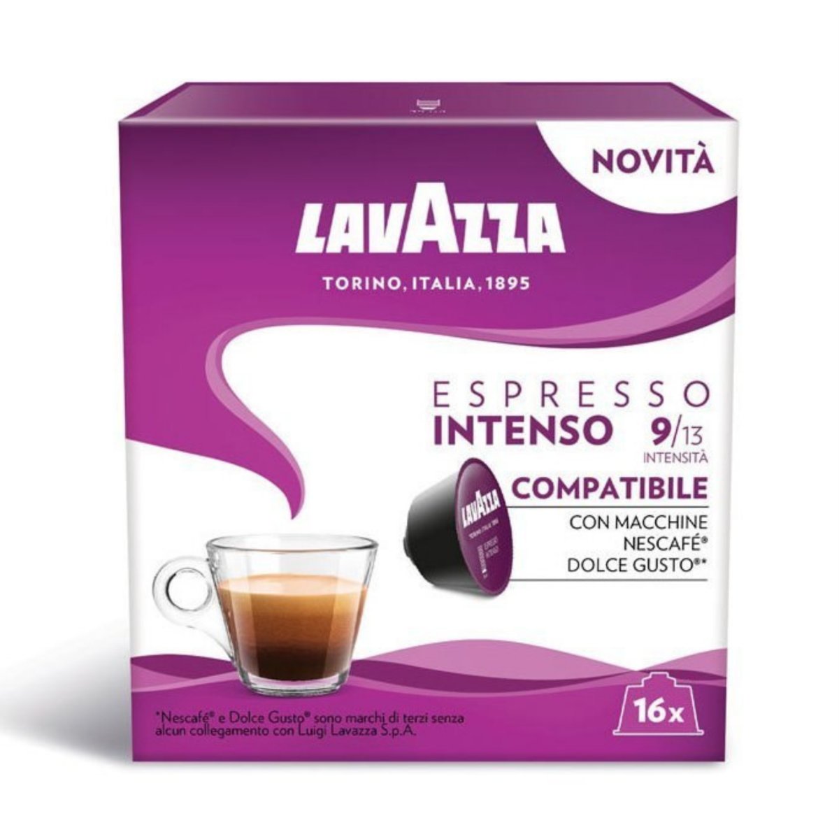 Lavazza Intenso kapsułki do Dolce Gusto - 16 kapsułek