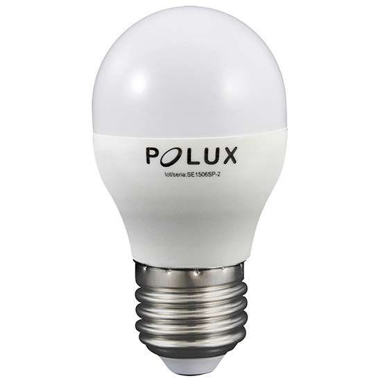 Polux Żarówka LED 6,5W gwint E27 560lm neutralna barwa światła 312143 SANICO 312143