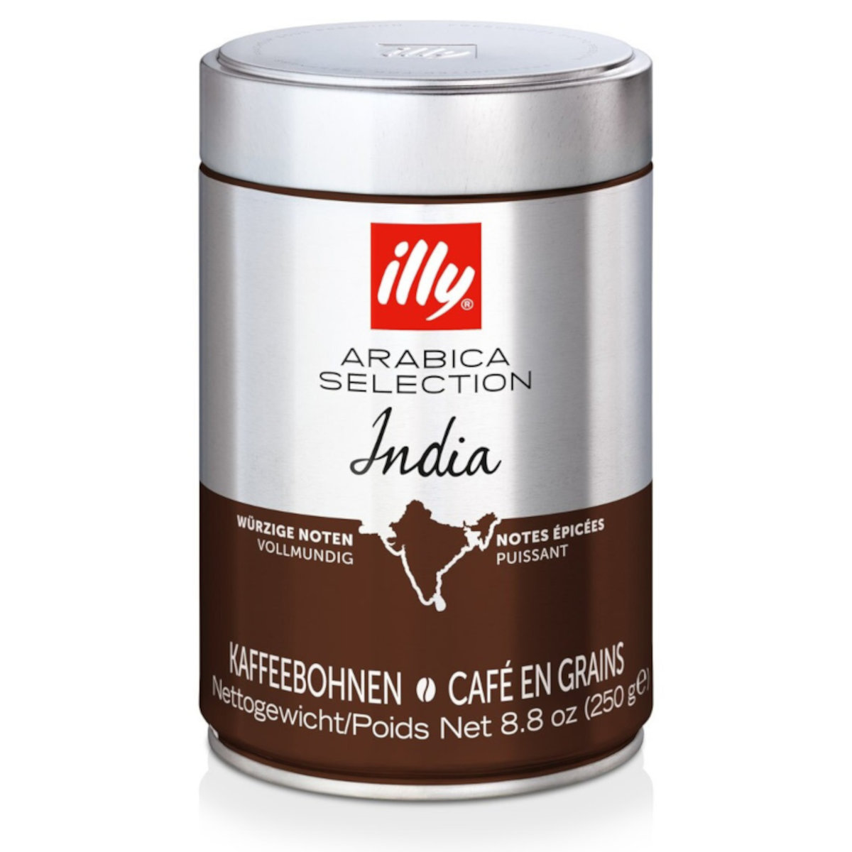 Illy Arabica Selection India 250g ILL.Z.MON.IND.250