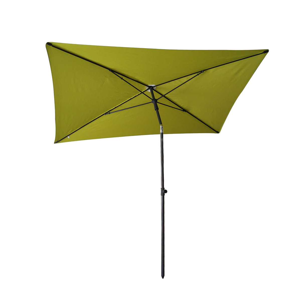 Parasol balkonowy prostokątny 2,1 x 1,4 m limonka PATIO