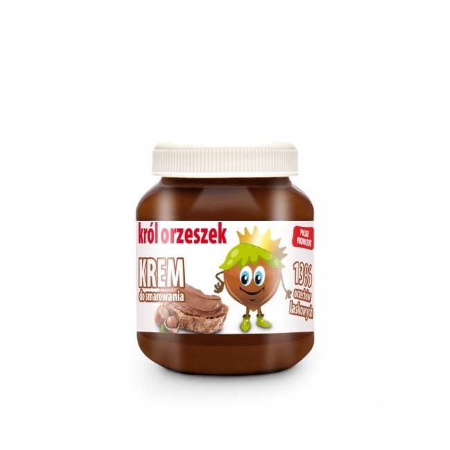 Krem 13% Orzechów Laskowych - Król Orzeszek 350G