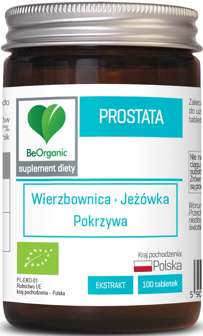 Prostata BIO 400 mg x 100 tabletek BEORGANIC ALINESS