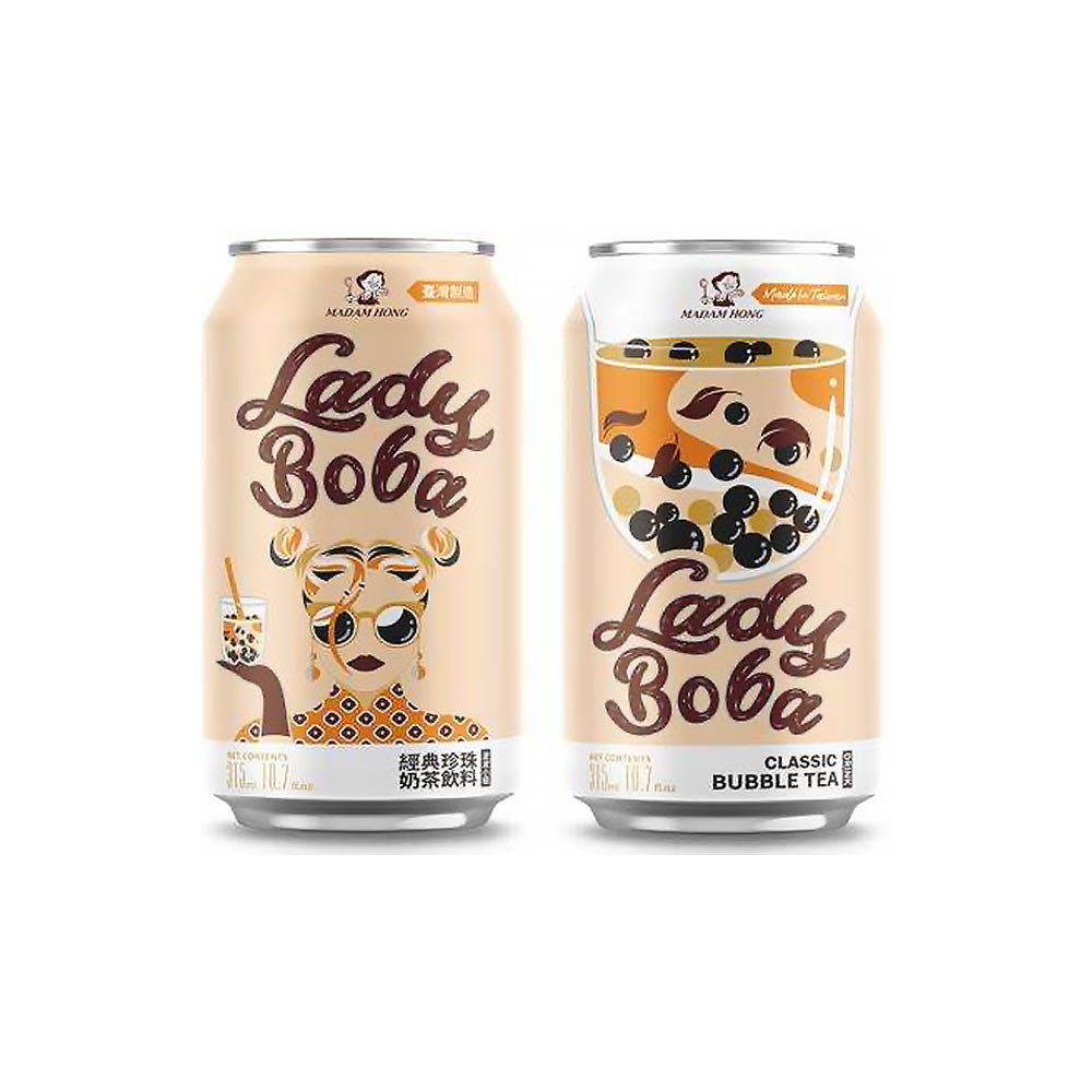Madam Hong Napój Lady Boba Buuble Milk Tea Original 315ml