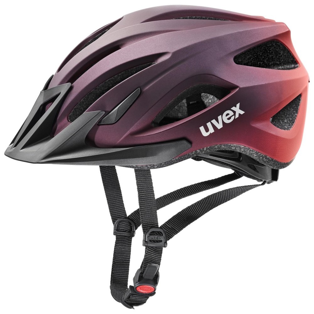 Uvex Kask Rowerowy Viva 3 Plum-Grapefruit Mat 52-57 Cm