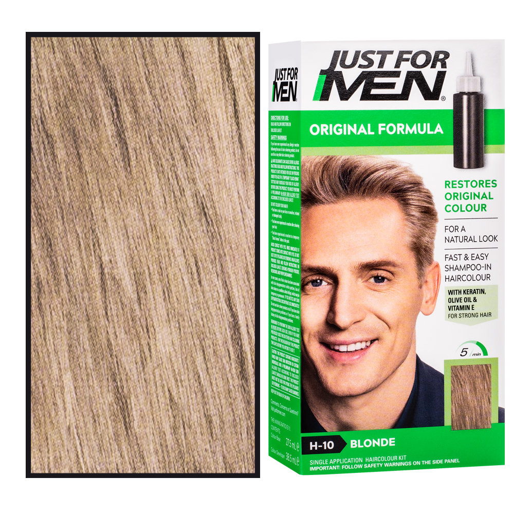 Just For Men farba odsiwiacz do włosów dla mężczyzn 66ml z witaminą E, rumiankiem H55 Sandy Blond