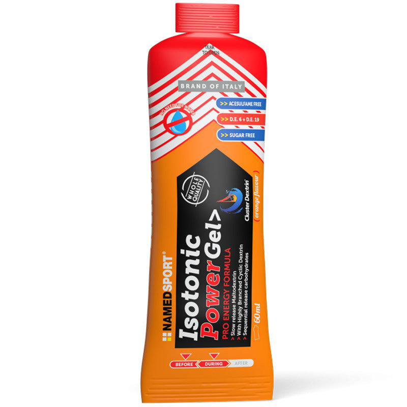 NAMEDSPORT NAMEDSPORT Isotonic Power Gel 60ml ŻEL ENERGETYCZNY Z KOFEINĄ