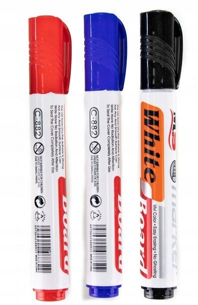 Markery Pisaki Do Tablicy Suchościeralnej Mazaki