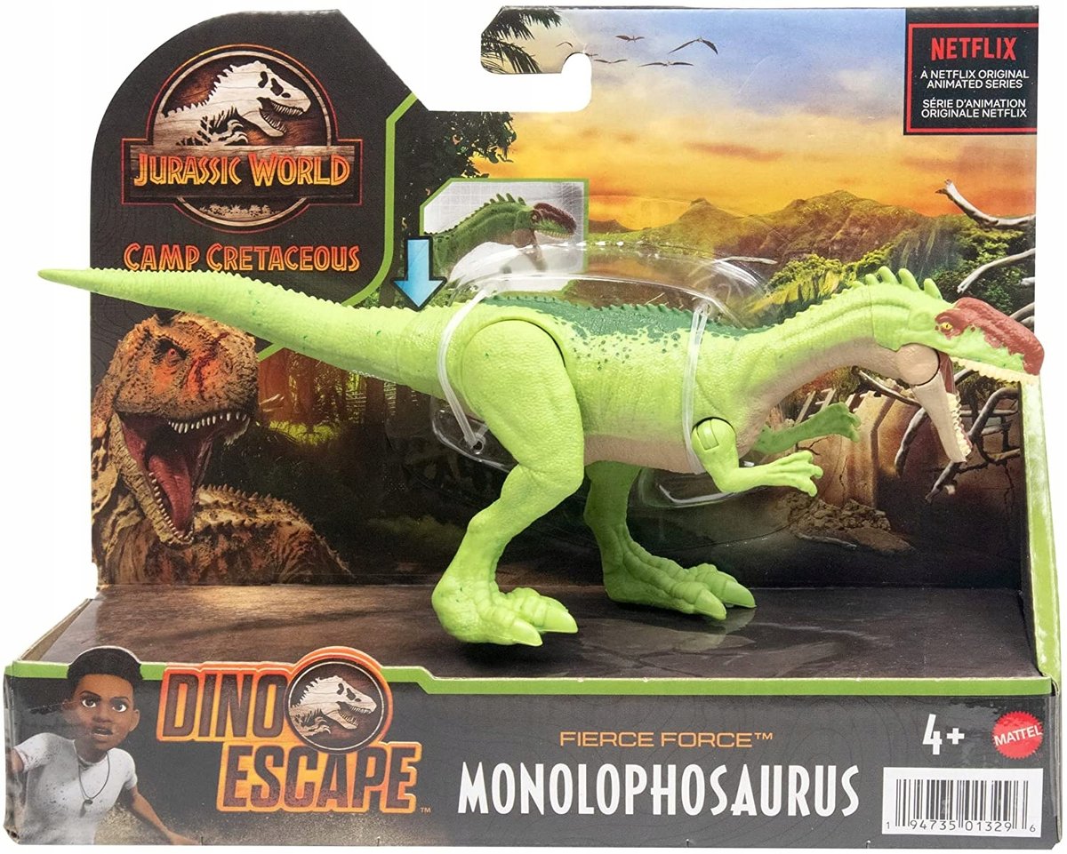 Mattel Figurka Jurassic World Fierce Force Monolophosaurus GWN31/HCL86 HCL86