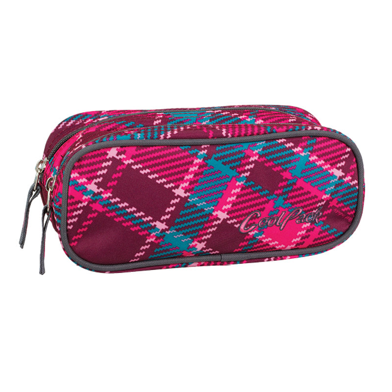 Patio Piórnik Saszetka Cool Pack Clever Cranberry Check 77101CP WIKR-1034972