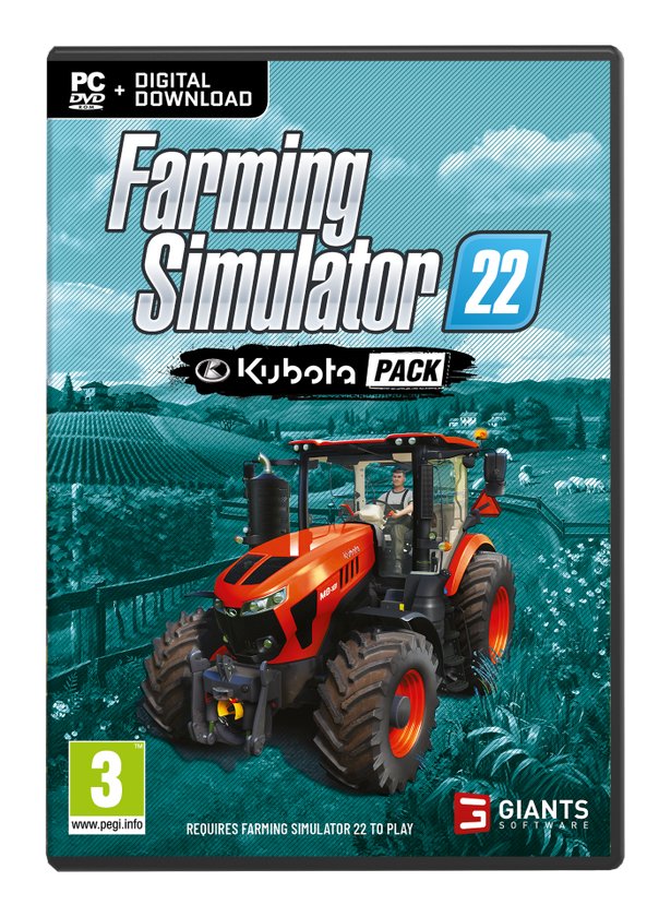 Zdjęcia - Gra PC Farming Simulator 22: Kubota Pack - darmowy odbiór w 22 miastach i bezp