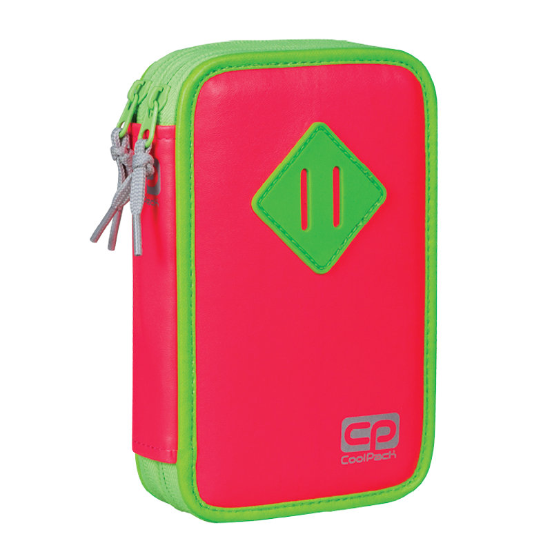 Patio Piórnik Piórnik dwukomorowy z wyposażeniem CoolPack Rubin Neon 66358CP WIKR-1006353 WIKR-1006353