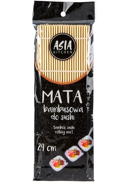 Sushi Asia Kitchen Mata bambusowa do 24 x 24cm - Asia Kitchen 2966-uniw