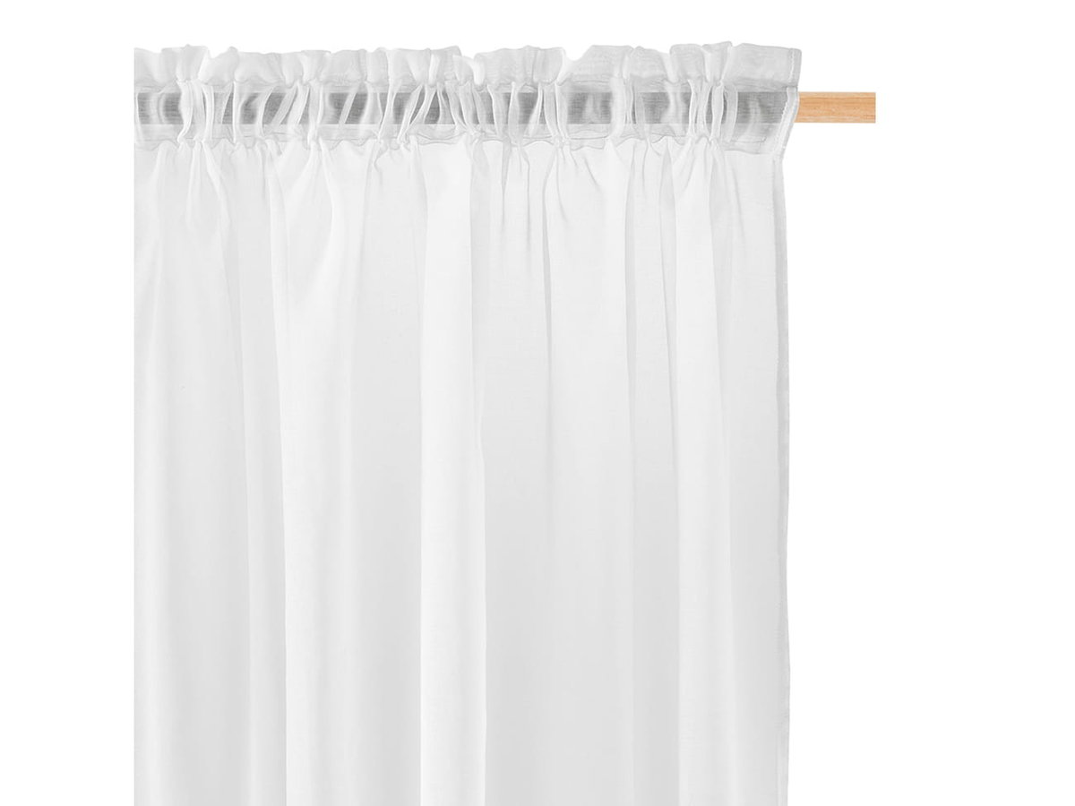 Firana Novelia - Biała 140X250 Taśma