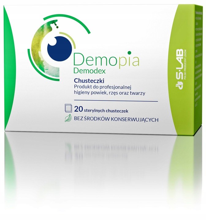 Demopia demodex chusteczki 20 szt