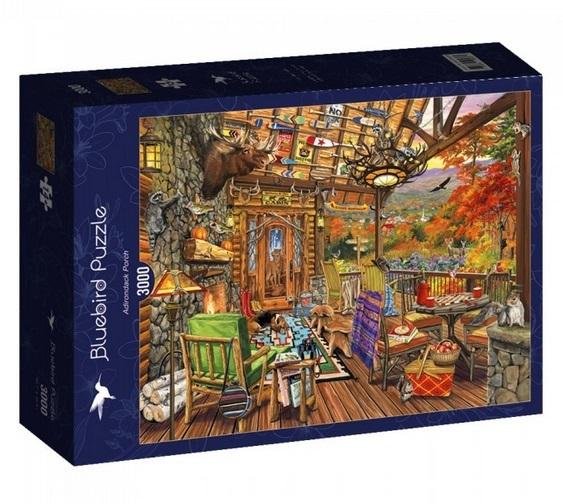 Bluebird Puzzle Puzzle 3000 Wnętrze chaty w górach - Bluebird Puzzle