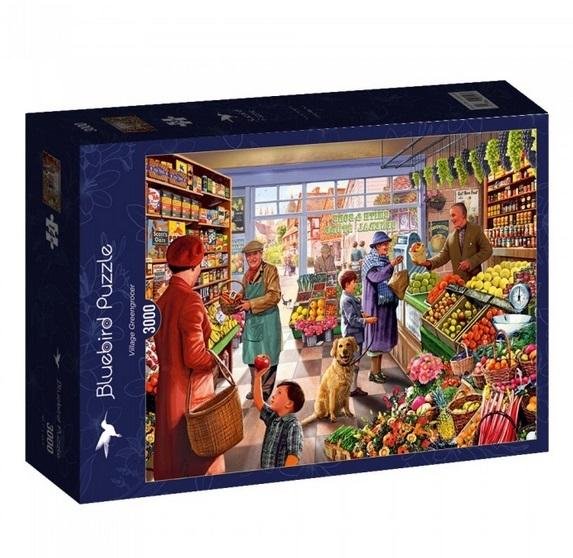 Bluebird Puzzle Puzzle 3000 Stary sklep z warzywami i owocami - Bluebird Puzzle