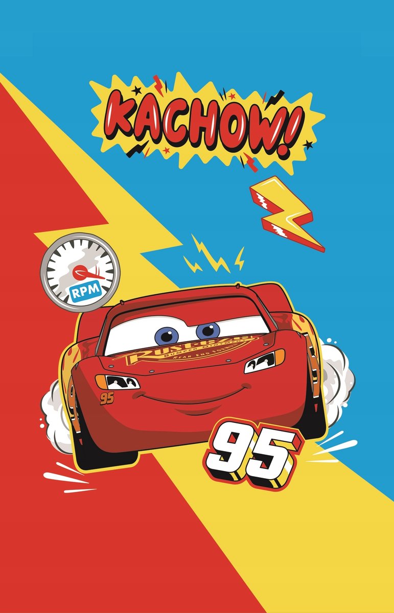 Carbotex, mały ręcznik 30x50 cm, Disney Cars