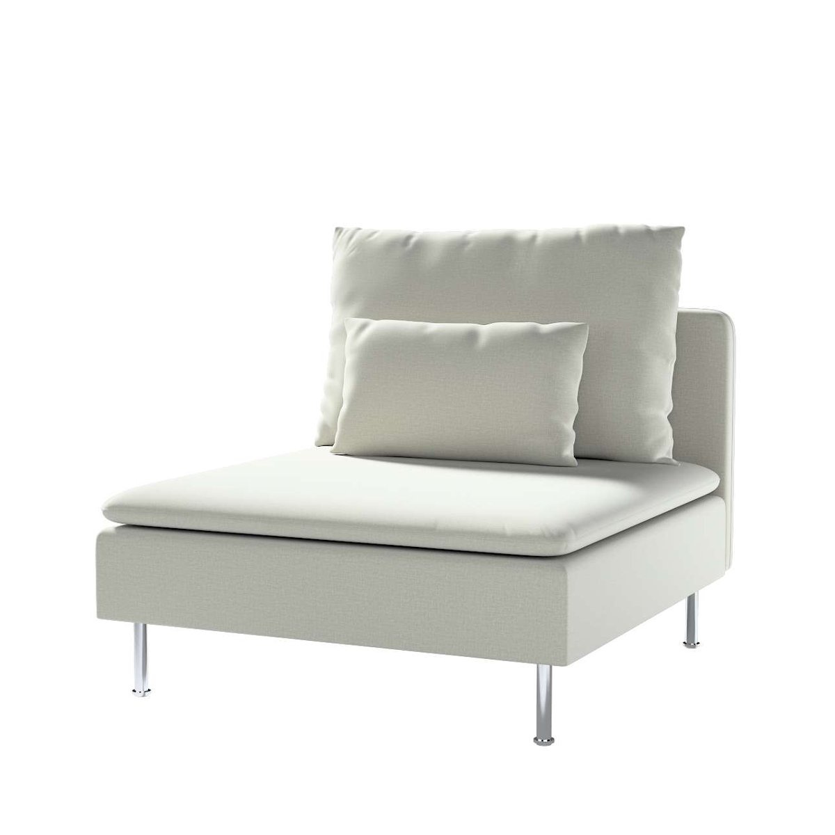 Dekoria pl pl Pokrowiec na moduł Söderhamn 1-osobowy pastelowo miętowy welwet 93 x 99 x 83 cm Ingrid 1007-705-41