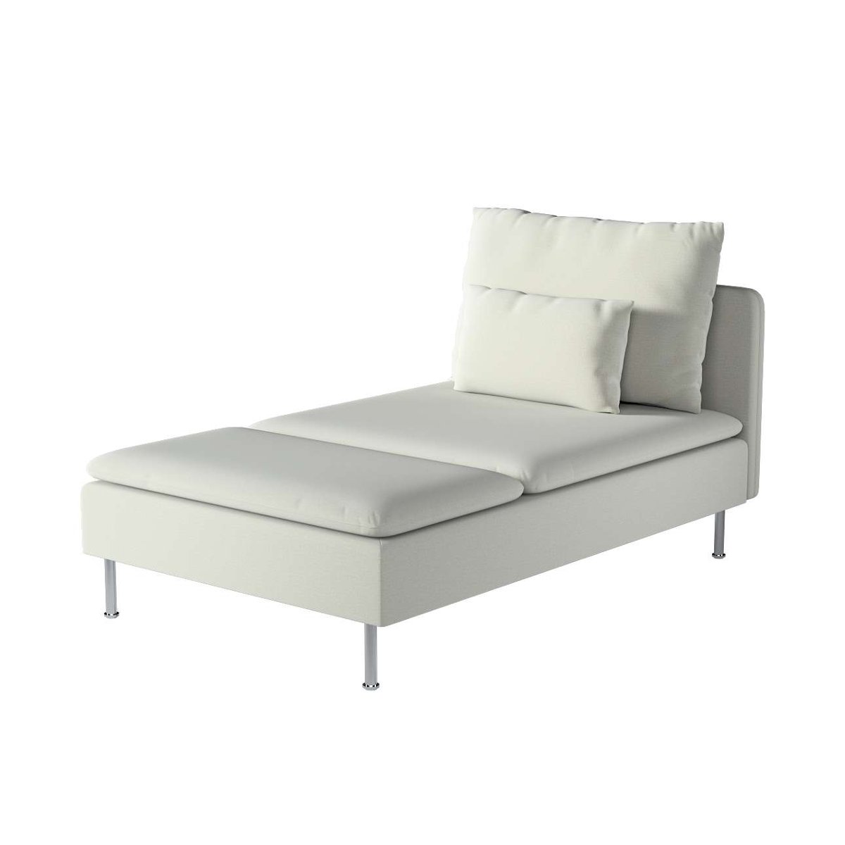 Dekoria pl pl Pokrowiec na szezlong Söderhamn pastelowo miętowy welwet 93 x 151 x 83 cm Ingrid 1009-705-41