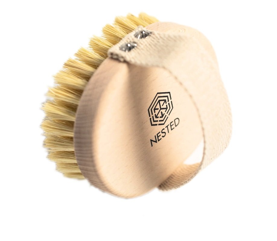 Szczotka do ciała ze szczeciną delikatna Nested