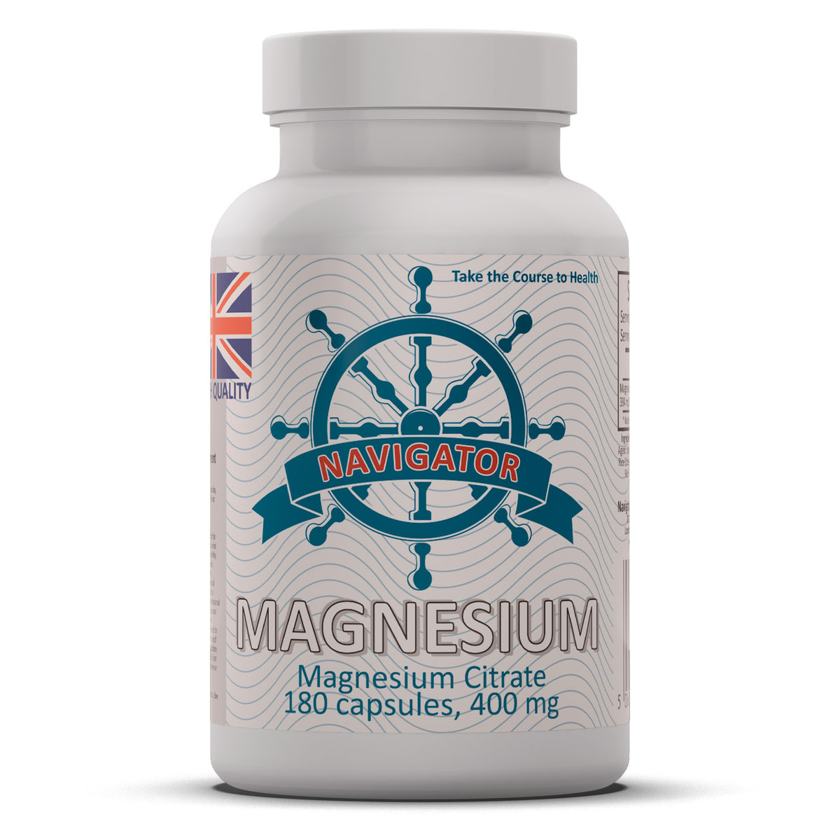 Magnez 400 mg 180 kapsułek NAVIGATOR