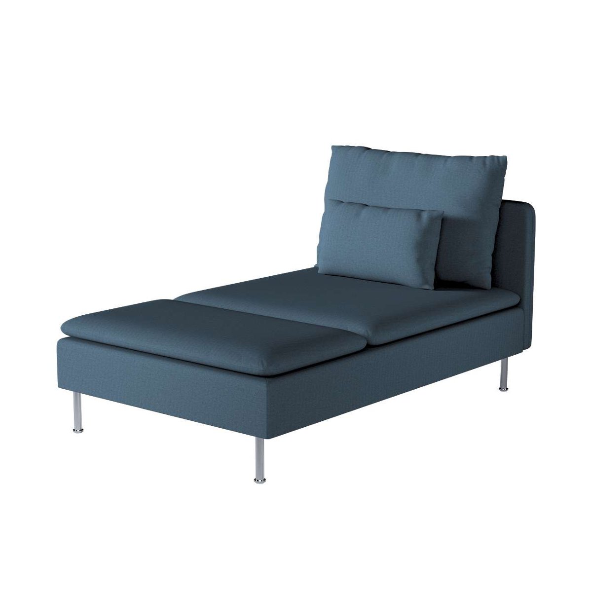 Dekoria pl pl Pokrowiec na szezlong Söderhamn niebieski 93 x 151 x 83 cm Etna 1009-705-30