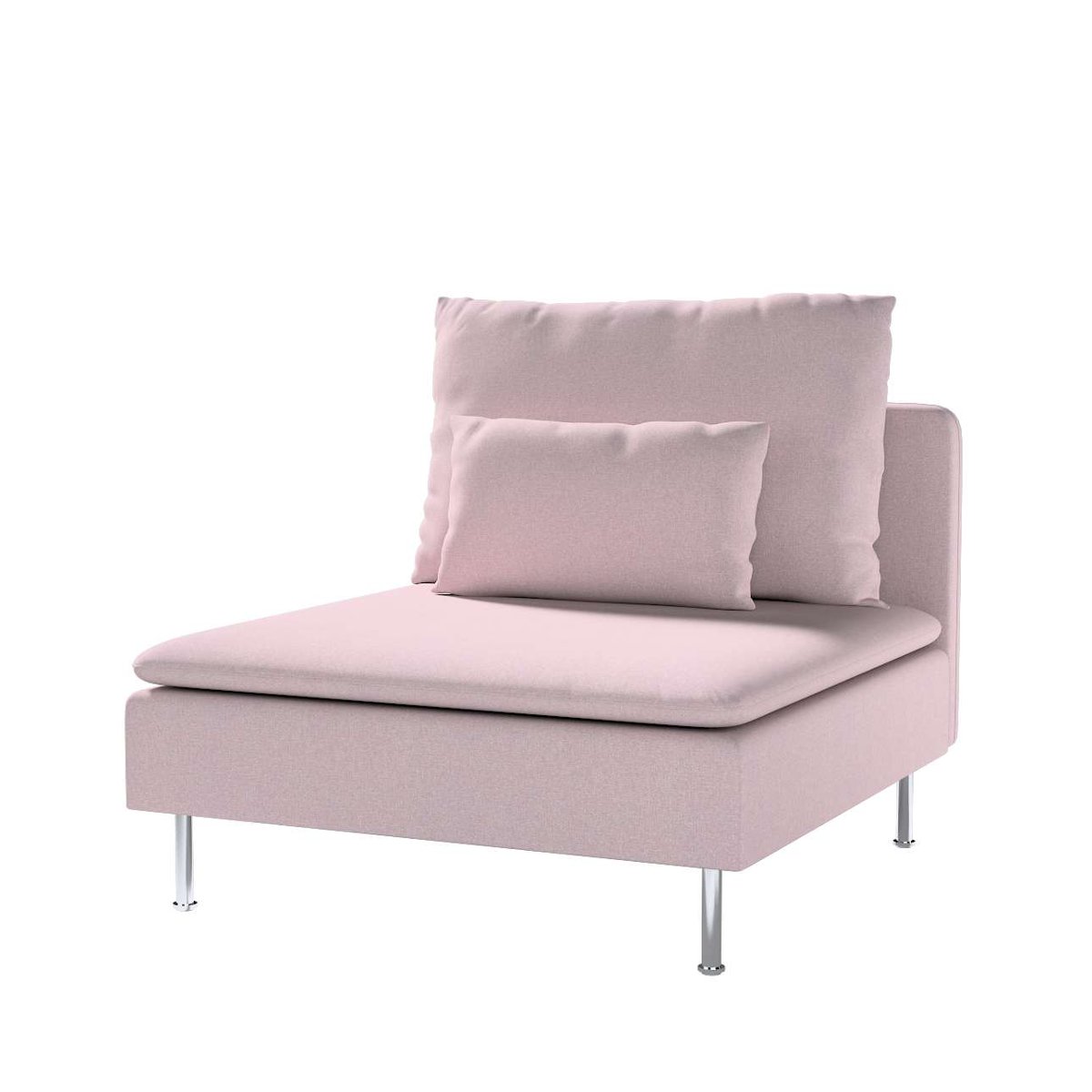 Dekoria pl pl Pokrowiec na moduł Söderhamn 1-osobowy pastelowy róż 93 x 99 x 83 cm Amsterdam 1007-704-51