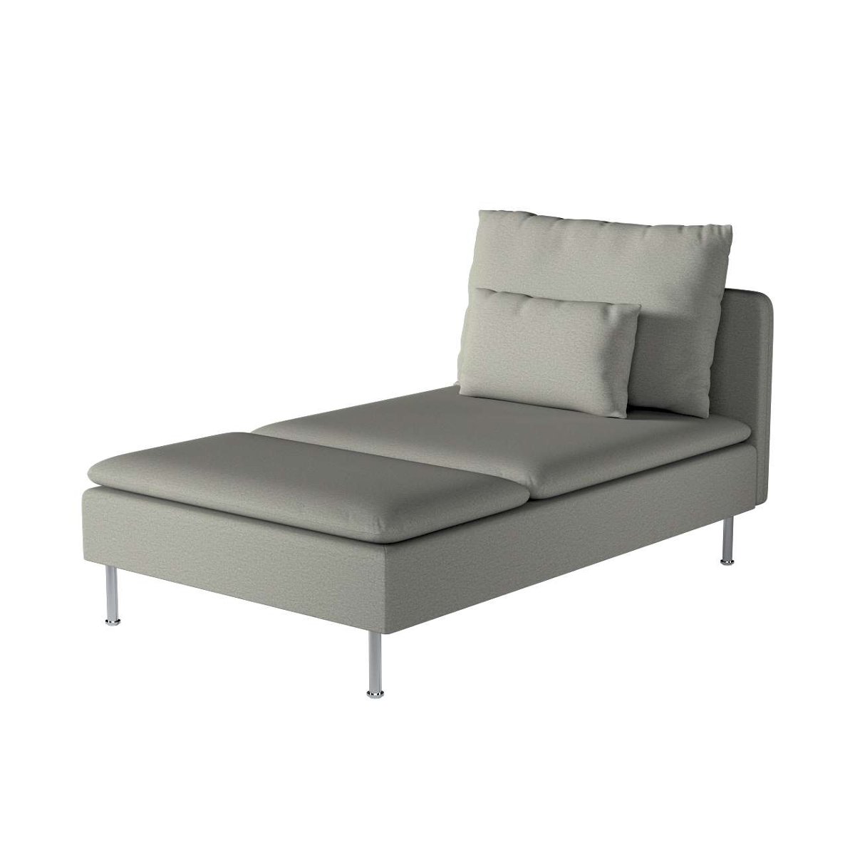 Dekoria pl pl Pokrowiec na szezlong Söderhamn szary 93 x 151 x 83 cm Etna 1009-161-25