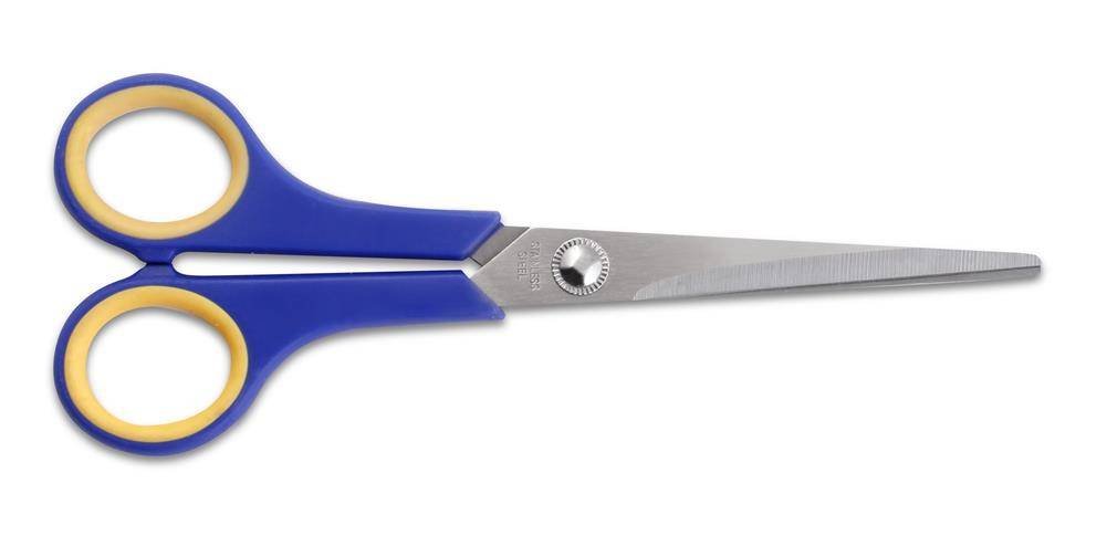 Kulig Nożyczki uniwersalne niebieskie 17 cm 4007 6,5&quot 31017