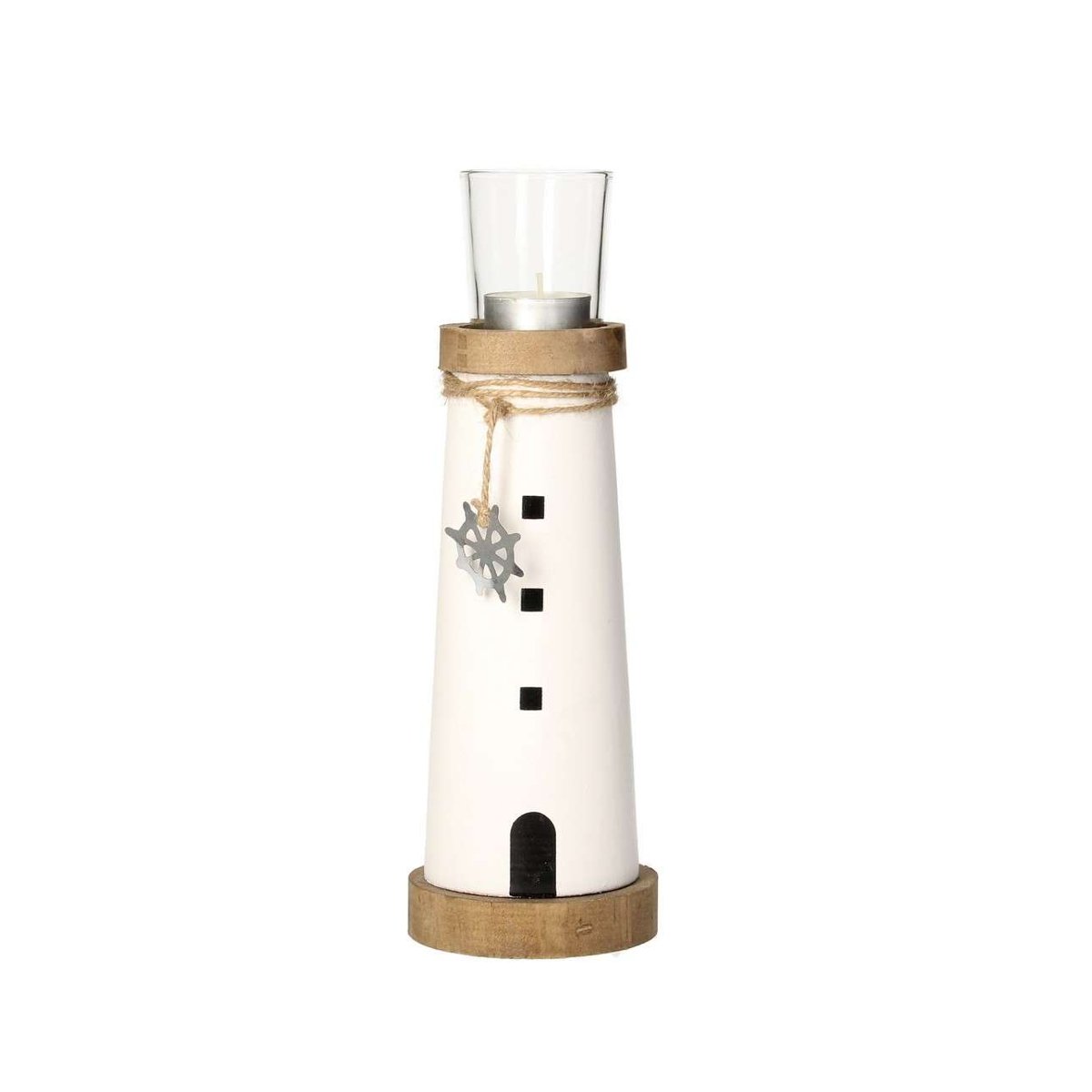Dekoria pl pl Świecznik Faro Stere 28cm 9 x 9 x 28 cm 814-716