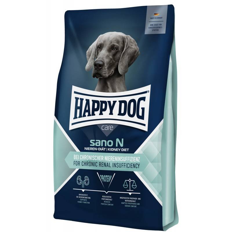 Happy Dog Sano N, karma sucha, wspomagająca nerki, 7,5kg