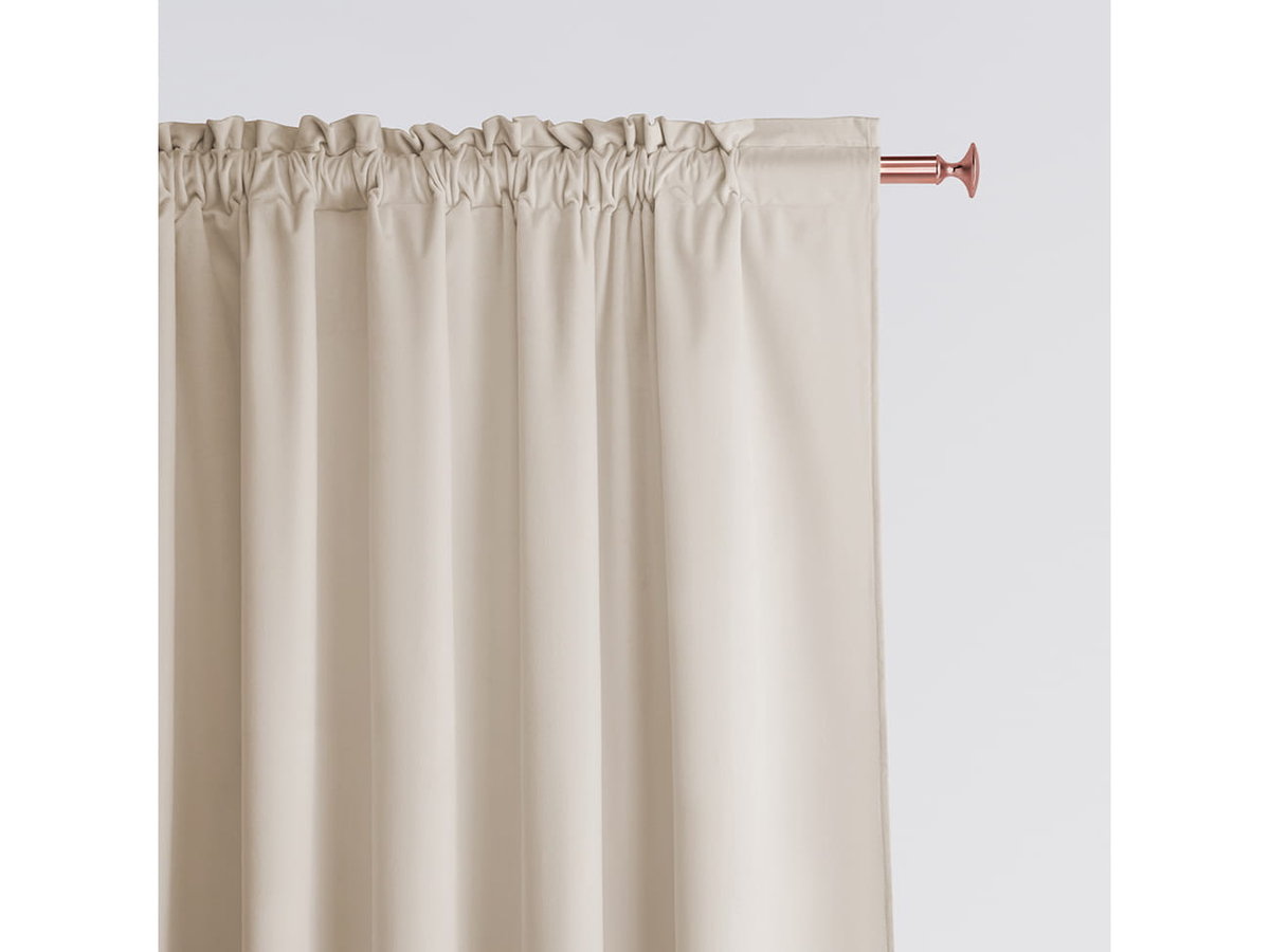 Room99 ZASŁONA AURA - KREMOWA 140x250 Taśma 5908224004833