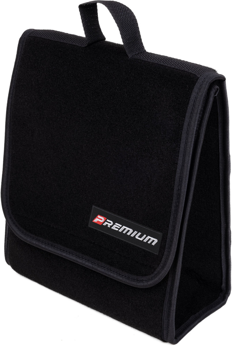 Kuferek samochodowych organizer torba bagażnika - MAX-DYWANIK (pionowy) z wgrzewką PREMIUM