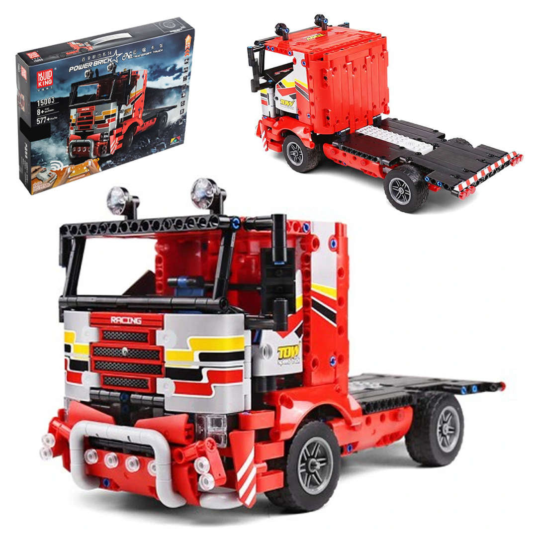 Klocki Technic Sterowana Ciężarówka Tir 577 Elementów