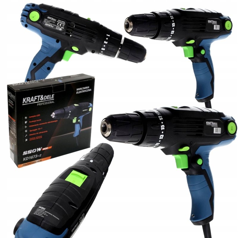 KRAFT&DELE KRAFT&DELE wkrętarka elektryczna sieciowa 880W KD1673-Z