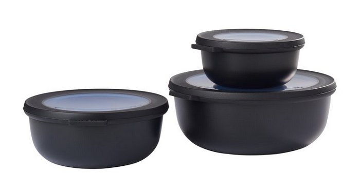MEPAL Rosti Mepal zestaw startowy cirqula multibowl-CZ. (350 ML, 750 ML, 1250 ML)  , puszki na zapasy Micro mikrofalowa 106230041100