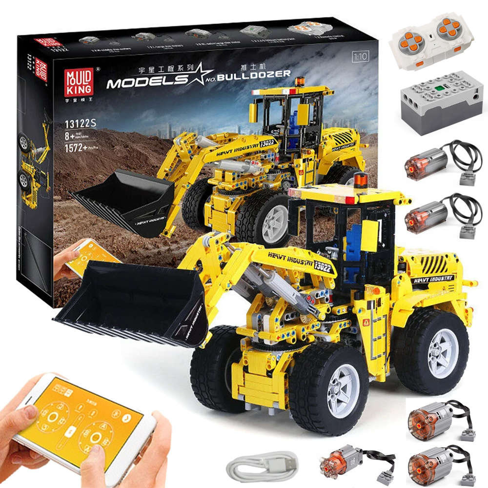 Klocki Technic Koparka Buldożer Rc Aplikacja