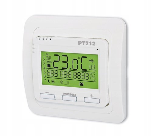Elektrobock Elektryczny Bock Digitaler termostat pomieszczenia do ogrzewania podłogowego, pt712