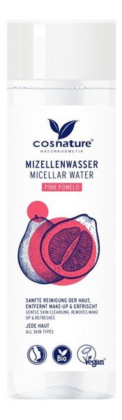 Cosnature, różowa woda micelarna Pomelo, 250 ml