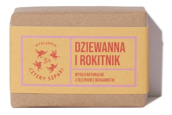 4 Szpaki 4 Szpaki Mydło Dziewanna i Rokitnik 110g