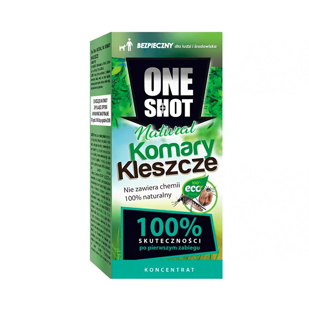 ONE SHOT ONE SHOT Natural na komary i kleszcze  KONC.150ml 5902686245056