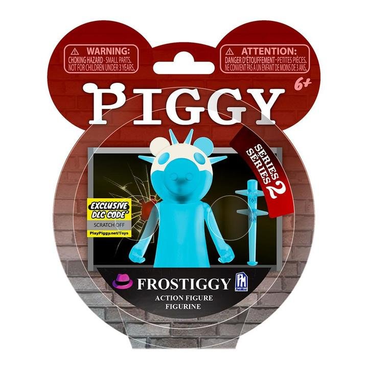 Piggy Seria 2 Frostiggy Roblox Phatmojo Figurka kolekcjonerska