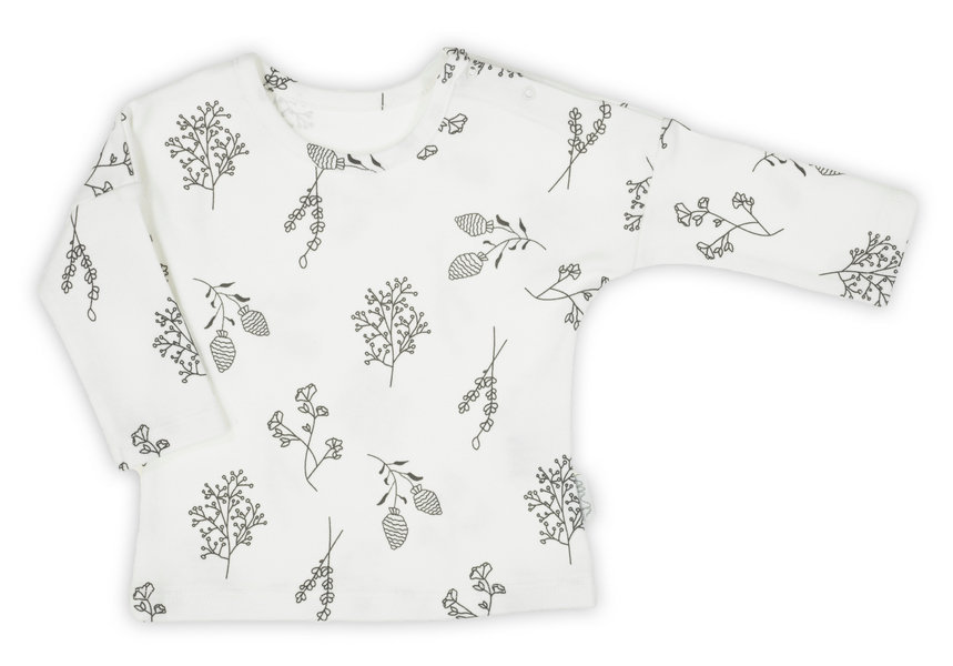 Bluzka bawełna długi rękaw dla dziewczynki Nicol Gaja - 68